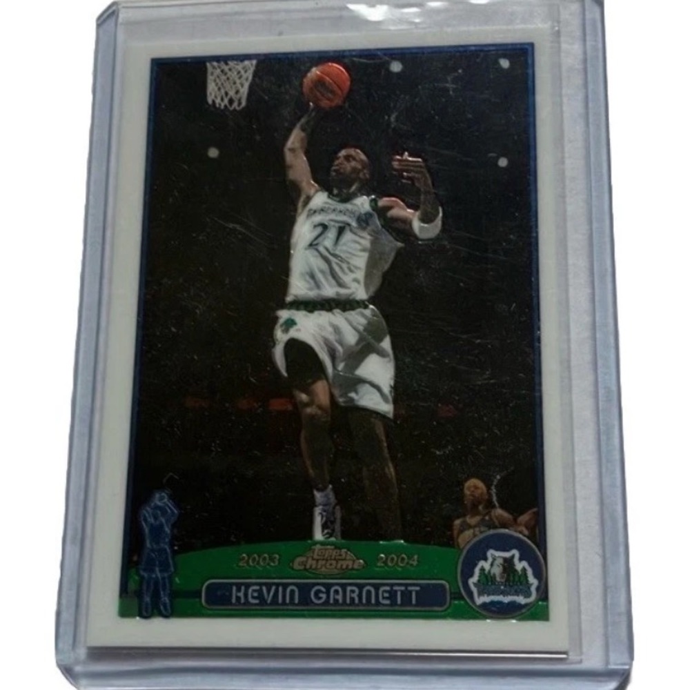 Topps Chrome Kevin Garnett Minnesota Timberwolves Basketball Card Mint